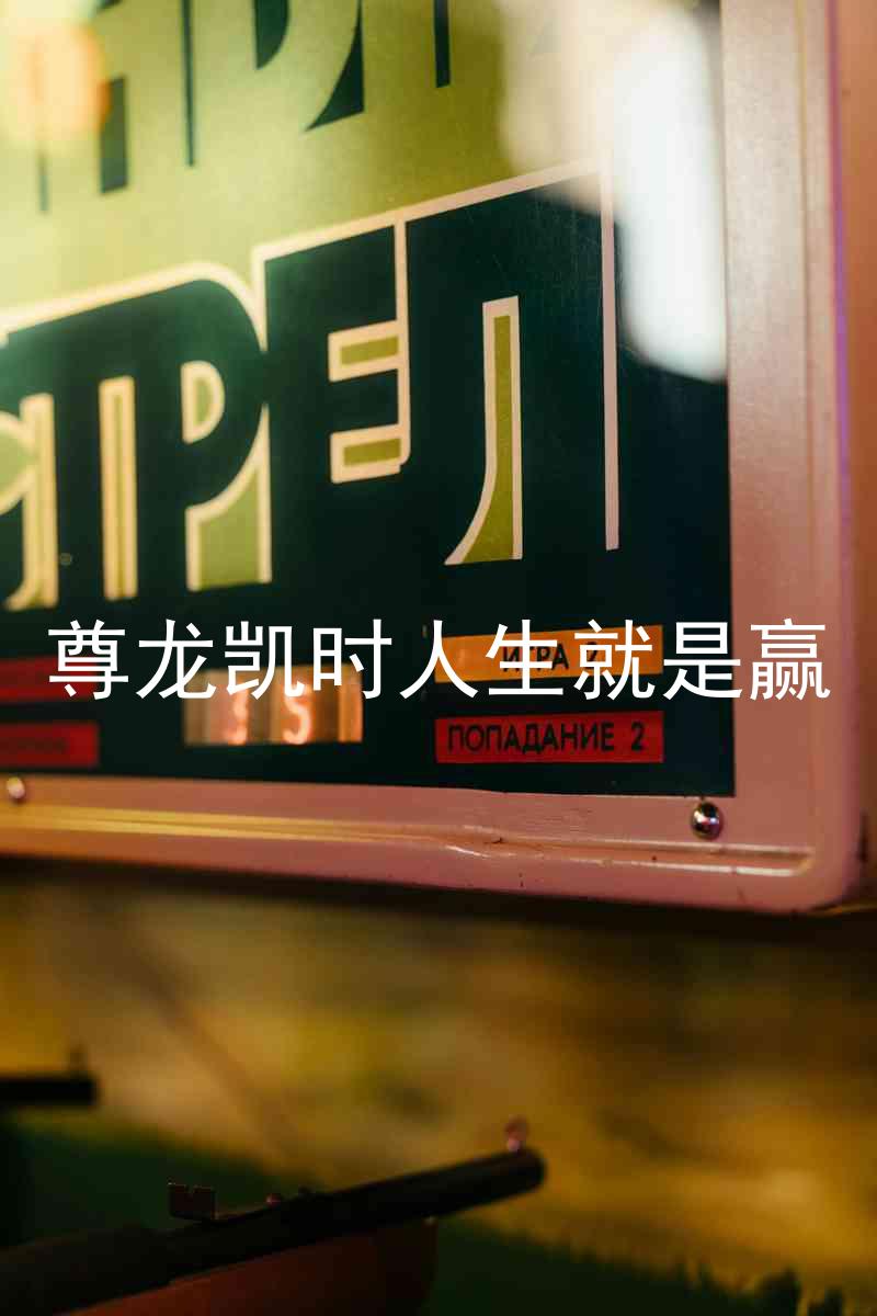尊龙凯时人生就是赢