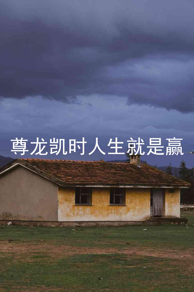 尊龙凯时人生就是赢
