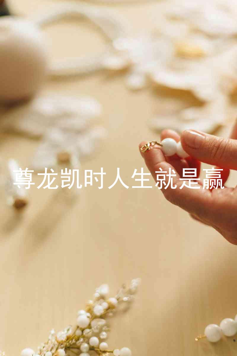 尊龙凯时人生就是赢